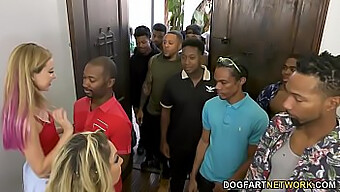 Haley Reed And Her Mother Kiki Daire Participate In A Wild Orgy With 12 Black Men