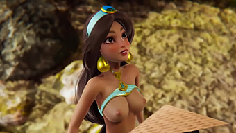 3d-Animatie Porno: De Hete Ontmoeting Van Raya En Jasmine