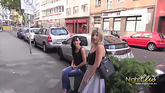 Blonda Amatoare Face O Muie De Noapte Și Este Futută Într-O Parcare