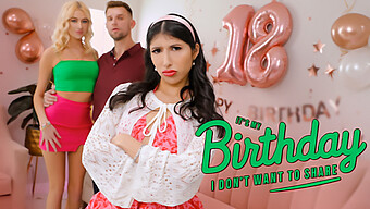 Penelope'S 18th Birthday Wish: A Steamy Threesome With Skyler Storm