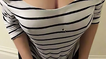 18-Year-Old Amateur With Natural Big Tits In Homemade Video Compilation