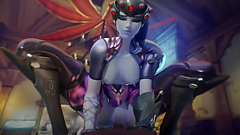 Compilación 3d Sin Censura De Hentai Con Mercy, Widowmaker Y Dick Ride