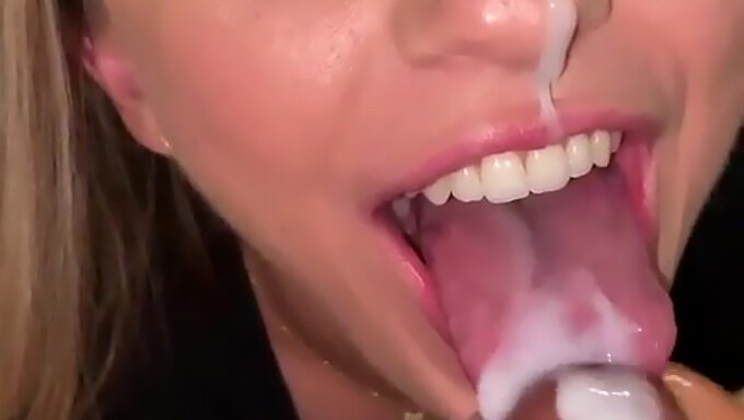 Pov Orgasm With An Amateur Teen'S Deep Throat Skills