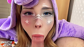 Pov Blowjob And Hardcore Sex With A Horny Unicorn