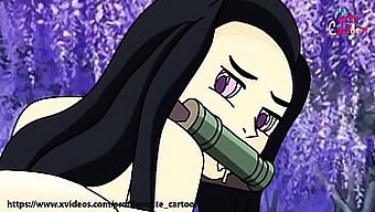 Nezuko És Tanjiro Forró Találkozása A Demon Slayer Animációban