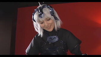 Japán Cosplay Csaj Nagyon Rosszkedik Bdsm Videóban