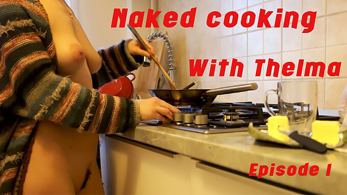 Video Casero De Cocina De Thelma Con Tetas Naturales Grandes