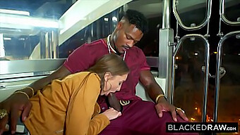 Brunette Beauty Receives Intense Anal Pounding From Dominant Black Man