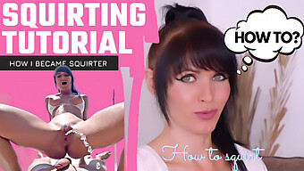 Nicole'S Tutorial On How To Achieve Squirting - A Close-Up View