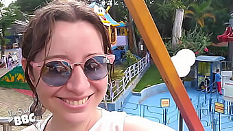 Real Homemade Public Sex With A Cute Milf In A Ferris Wheel