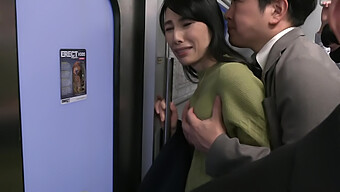 A Japanese Milf Experiences Humiliation And Pleasure On A Train