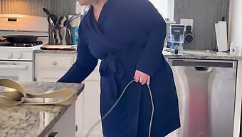 Watch American Mature Woman Undressing In The Kitchen Through A Hidden Camera