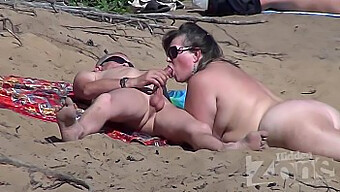 Bareback Blowjob: Muschilecken Am Fkk Strand