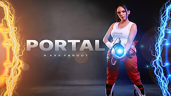 Experimente O Prazer Máximo Com Katrina Moreno, A Peituda Chell Do Portal, Neste Vídeo Quente