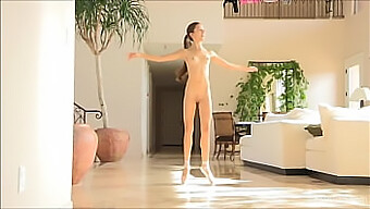 Slender Dancer In A Ballet-Inspired Video